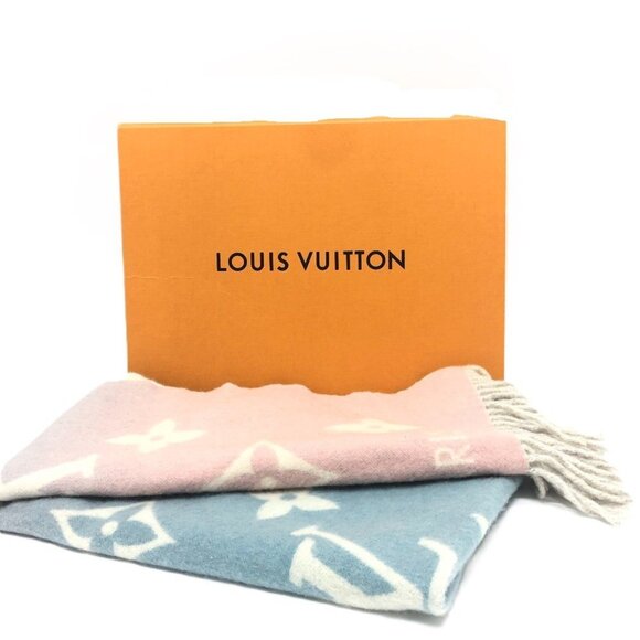LOUIS VUITTON Black Scarf - Picture 7 of 7